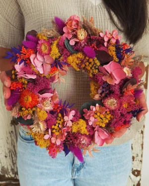 Workshop HERBSTKRANZ mit Moos & Trockenblumen Mi. 07.10., 18.30 Uhr